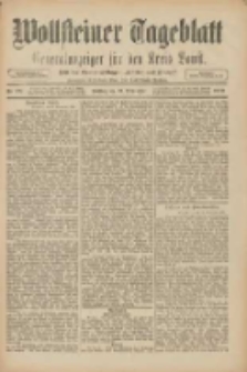 Wollsteiner Tageblatt: Generalanzeiger f&uuml;r den Kreis Bomst: mit der Gratis-Beilage: "Bl&auml;tter und Bl&uuml;ten" 1909.11.19 Nr271