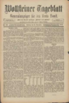 Wollsteiner Tageblatt: Generalanzeiger f&uuml;r den Kreis Bomst: mit der Gratis-Beilage: "Bl&auml;tter und Bl&uuml;ten" 1909.11.21 Nr273