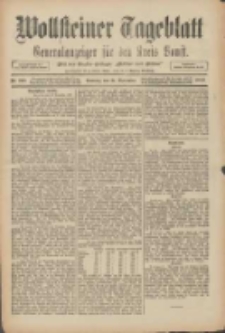 Wollsteiner Tageblatt: Generalanzeiger für den Kreis Bomst: mit der Gratis-Beilage: "Blätter und Blüten" 1909.11.21 Nr273