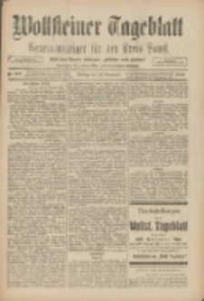 Wollsteiner Tageblatt: Generalanzeiger f&uuml;r den Kreis Bomst: mit der Gratis-Beilage: "Bl&auml;tter und Bl&uuml;ten" 1909.11.26 Nr277