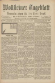Wollsteiner Tageblatt: Generalanzeiger f&uuml;r den Kreis Bomst: mit der Gratis-Beilage: "Bl&auml;tter und Bl&uuml;ten" 1909.12.02 Nr282