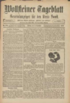 Wollsteiner Tageblatt: Generalanzeiger f&uuml;r den Kreis Bomst: mit der Gratis-Beilage: "Bl&auml;tter und Bl&uuml;ten" 1909.12.03 Nr283