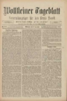 Wollsteiner Tageblatt: Generalanzeiger für den Kreis Bomst: mit der Gratis-Beilage: "Blätter und Blüten" 1909.12.08 Nr287