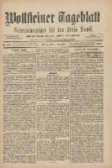 Wollsteiner Tageblatt: Generalanzeiger für den Kreis Bomst: mit der Gratis-Beilage: "Blätter und Blüten" 1909.12.10 Nr289