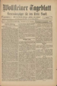 Wollsteiner Tageblatt: Generalanzeiger f&uuml;r den Kreis Bomst: mit der Gratis-Beilage: "Bl&auml;tter und Bl&uuml;ten" 1909.12.11 Nr290