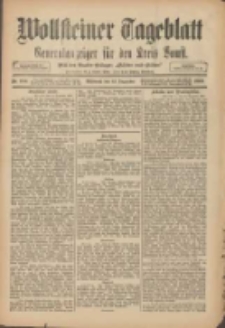 Wollsteiner Tageblatt: Generalanzeiger für den Kreis Bomst: mit der Gratis-Beilage: "Blätter und Blüten" 1909.12.15 Nr293