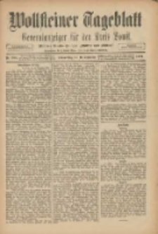 Wollsteiner Tageblatt: Generalanzeiger für den Kreis Bomst: mit der Gratis-Beilage: "Blätter und Blüten" 1909.12.16 Nr294