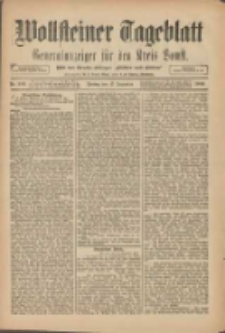 Wollsteiner Tageblatt: Generalanzeiger f&uuml;r den Kreis Bomst: mit der Gratis-Beilage: "Bl&auml;tter und Bl&uuml;ten" 1909.12.17 Nr295