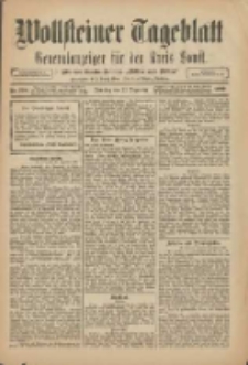 Wollsteiner Tageblatt: Generalanzeiger f&uuml;r den Kreis Bomst: mit der Gratis-Beilage: "Bl&auml;tter und Bl&uuml;ten" 1909.12.21 Nr298