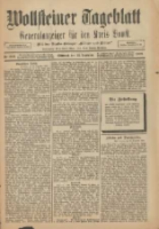 Wollsteiner Tageblatt: Generalanzeiger für den Kreis Bomst: mit der Gratis-Beilage: "Blätter und Blüten" 1909.12.22 Nr299