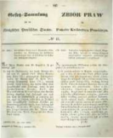 Gesetz-Sammlung für die Königlichen Preussischen Staaten. 1854.11.03 No41