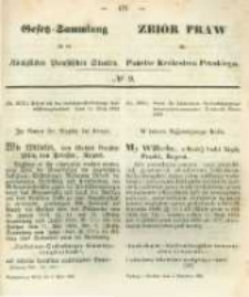 Gesetz-Sammlung für die Königlichen Preussischen Staaten. 1859.04.09 No9