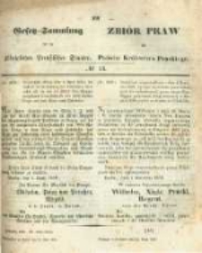 Gesetz-Sammlung f&uuml;r die K&ouml;niglichen Preussischen Staaten. 1859.05.12 No13