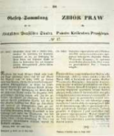 Gesetz-Sammlung für die Königlichen Preussischen Staaten. 1859.05.24 No17