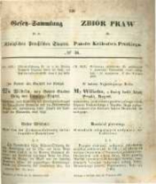 Gesetz-Sammlung f&uuml;r die K&ouml;niglichen Preussischen Staaten. 1859.09.30 No36