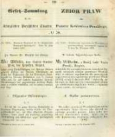 Gesetz-Sammlung f&uuml;r die K&ouml;niglichen Preussischen Staaten. 1859.10.19 No38
