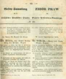 Gesetz-Sammlung für die Königlichen Preussischen Staaten. 1859.10.26 No40