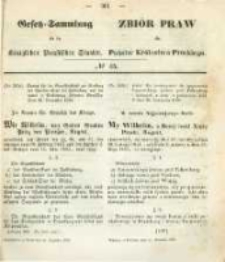 Gesetz-Sammlung f&uuml;r die K&ouml;niglichen Preussischen Staaten. 1859.12.21 No45