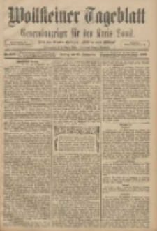 Wollsteiner Tageblatt: Generalanzeiger für den Kreis Bomst: mit der Gratis-Beilage: "Blätter und Blüten" 1908.09.25 Nr226