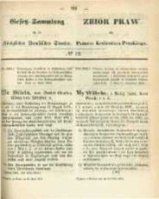 Gesetz-Sammlung für die Königlichen Preussischen Staaten. 1864.04.26 No12