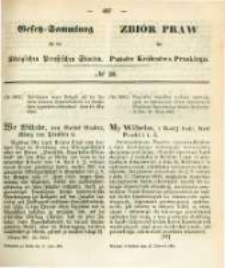 Gesetz-Sammlung für die Königlichen Preussischen Staaten. 1864.06.17 No20