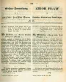 Gesetz-Sammlung f&uuml;r die K&ouml;niglichen Preussischen Staaten. 1864.07.28 No28