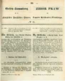 Gesetz-Sammlung für die Königlichen Preussischen Staaten. 1864.10.29 No41