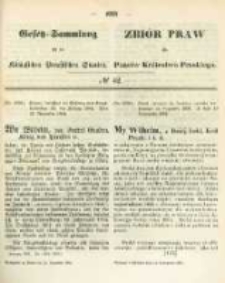 Gesetz-Sammlung für die Königlichen Preussischen Staaten. 1864.11.21 No42
