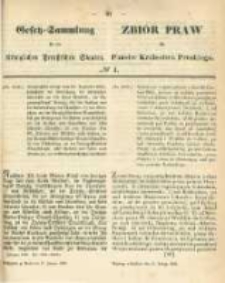 Gesetz-Sammlung f&uuml;r die K&ouml;niglichen Preussischen Staaten. 1866.02.21 No4