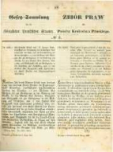 Gesetz-Sammlung f&uuml;r die K&ouml;niglichen Preussischen Staaten. 1866.03.06 No6