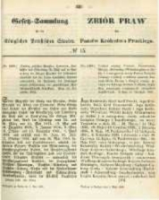 Gesetz-Sammlung für die Königlichen Preussischen Staaten. 1866.05.01 No15