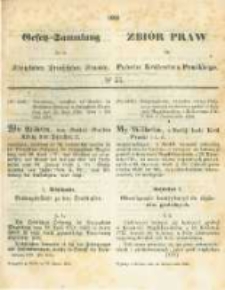 Gesetz-Sammlung f&uuml;r die K&ouml;niglichen Preussischen Staaten. 1866.10.26 No55