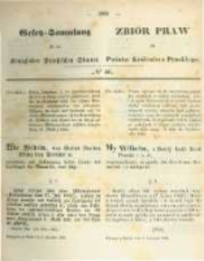 Gesetz-Sammlung f&uuml;r die K&ouml;niglichen Preussischen Staaten. 1866.11.03 No56