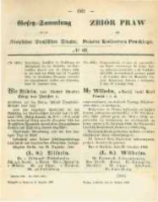Gesetz-Sammlung f&uuml;r die K&ouml;niglichen Preussischen Staaten. 1866.12.31 No69