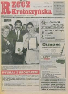 Rzecz Krotoszyńska 1998.04.30 R.9 Nr17(173)
