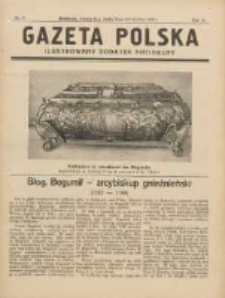 Gazeta Polska: ilustrowany dodatek niedzielny 1936.04.26 R.3 Nr17