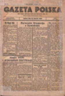 Gazeta Polska: codzienne pismo polsko-katolickie dla wszystkich stanów 1936.01.01 R.40 Nr1