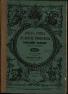 Józefa Ungra Kalendarz Warszawski Popularno-Naukowy na rok zwyczajny 1861 który ma dni 365