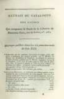 Archives litt&eacute;raires de l'Europe: ou m&eacute;langes de litt&eacute;rature, d'histoire et de philosophie par une soci&eacute;t&eacute; de gens de lettres. Suivis d'une Gazette litt&eacute;raire universelle. 1804 T.2 No.5