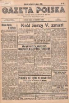 Gazeta Polska: codzienne pismo polsko-katolickie dla wszystkich stanów 1936.01.22 R.40 Nr17