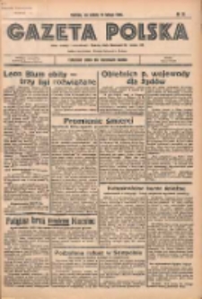 Gazeta Polska: codzienne pismo polsko-katolickie dla wszystkich stanów 1936.02.15 R.40 Nr38
