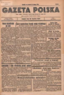 Gazeta Polska: codzienne pismo polsko-katolickie dla wszystkich stan&oacute;w 1936.02.25 R.40 Nr46