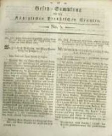 Gesetz-Sammlung für die Königlichen Preussischen Staaten. 1819 No5