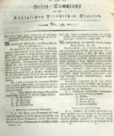 Gesetz-Sammlung für die Königlichen Preussischen Staaten. 1819 No10