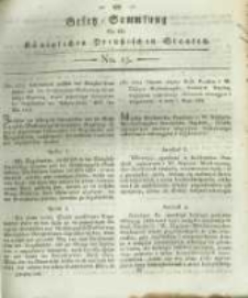 Gesetz-Sammlung f&uuml;r die K&ouml;niglichen Preussischen Staaten. 1819 No13