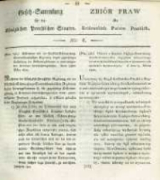 Gesetz-Sammlung für die Königlichen Preussischen Staaten. 1820 No6