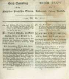 Gesetz-Sammlung f&uuml;r die K&ouml;niglichen Preussischen Staaten. 1820 No12