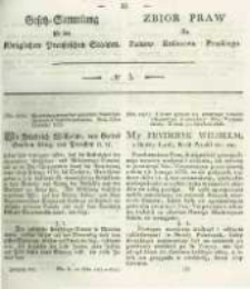 Gesetz-Sammlung für die Königlichen Preussischen Staaten. 1827 No5