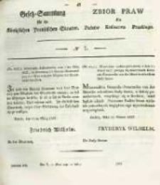 Gesetz-Sammlung für die Königlichen Preussischen Staaten. 1827 No7
