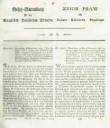Gesetz-Sammlung für die Königlichen Preussischen Staaten. 1827 No8